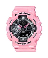 卡西歐 CASIO G-SHOCK 櫻花粉 龐克粉 雙顯錶 GMA S110MP