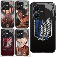 HD Glass Casing for VIVO Y35 Y22S Y28 iQOO Z6 Y81i V19 Y55 Y67 Y66 Y75 Y81s V25 Y81 Y22 5G Z-61 Atta