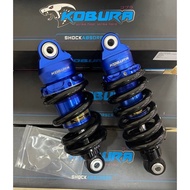 KOBURA LC135 Y15 RS150 RSX150 205 MM 230 MM ADJUSTABLE &amp; REBOUL MONOSHOCK -BLUE/BLACK ABSORBER