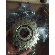 freewheel shimano 5 speed 14-24t ulir/drat sepeda balap jadul classic