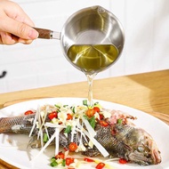 Household Oil Splashing Small Pot Kitchen Stainless Steel Hot Oil Small Pot Oil Splashing Oil Specia
