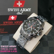 jam tangan swiss army 2101 stainless steel plus box original