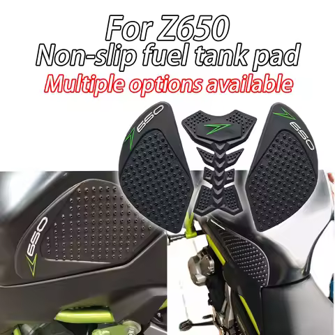 For Kawasaki Z650 Z 650 Z 650 Motorcycle Stickers Tank Pad 3D Anti-slip Tank Pads Knee Grips Side Gr