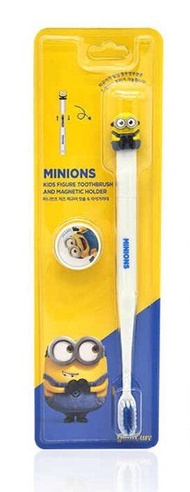 Minions - Glan Cure 小小兵兒童牙刷 (帶磁石支架) [平行進口]