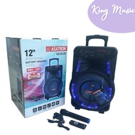 ASATRON Speaker Portable VENUS HT 8880 UKM 12inch