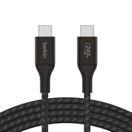 Cáp sạc nhanh Belkin USB C - C vỏ dù công suất 240W USB-C PD3.1 2 mét