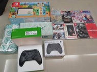 全新未拆 SWITCH 主機 動森機 特別版 電力加強 含盒裝配件 再加8遊戲片 pro 全新副廠健身環 不拆賣