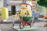 Pop Mart Duckoo Tricycle 盒裝 吊卡 Popmart Duckoo三輪車YA 大號 大公仔