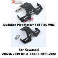 WR3 ZX6R / ZX636 2013-2018 Old / ZX-636 2019 New ZX 636 ZX6 Plate Holder