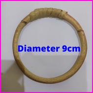 Round rattan for decoration 9cm - round rattanRing 9cm - circle rattan 9cm - round rattan for bag ha