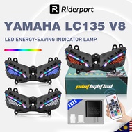 LC135 FI V8 RGB MATA GABAN SIGNAL PILOT LAMP SIGNAL LAMPU MATA GABAN AUDI LIGHT AUDI SIGNAL LIGHT MO