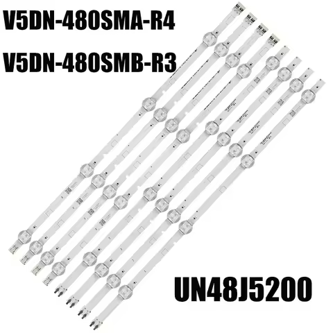 1/5/10 kit LED strip For UN48J5200AG UN48J5200 UE48J5200AW UE48J5250 UN48J5201 UA48J50SWA UE48J5270 