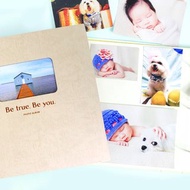 Chuyu 6K3孔相本/自黏內頁10張/覆膜式相本/活頁相簿/黏貼式相冊