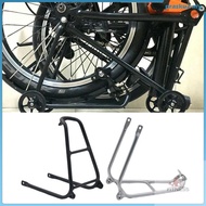 ❤COD❤ Folding Bike Rear Rack Lightweight Cargo Holder Easywheel Support Rack Black