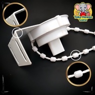 1 Set Rroller Blind Head Blind Roller Window Bead Chain + Bracket Roller Blind Roller Blind Chain Fo