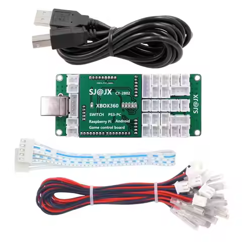 New USB Encoder board Zero Delay Arcade joystick controller,for PC PS3 Nintendo Switch Raspberry Pi 