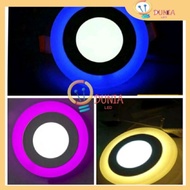 Panel Down light LED 2 Colors 18+6 Watt Round Bulb