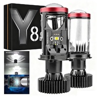 Mini Projector Y6D Y7D Y8D Y11 Y15 Y17 H4 50/80/120/150watt Original Import Super Bright LED Car Mot