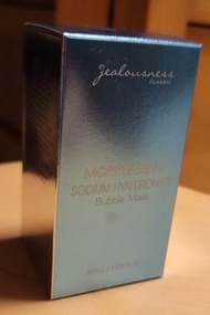 <<全新>> Jealousness 婕洛妮絲 玻尿酸活氧泡泡面膜 50ml