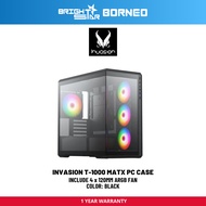 INVASION T-1000 MATX Pc Case - Black