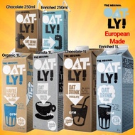 【100% VEGAN】OATLY Oat Milk / Barista Edition Oat / Chocolate Milk / Organic Milk / ENRICHED Milk 燕麦奶