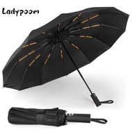 60 ribs Umbrella Folding Automatic Portable Travel Auto Open Umbrella UV Umbrella Protection