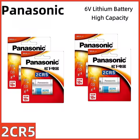 New Panasonic Original 2CR5 Lithium Battery 6V Camera 2CR5 Suitable for Canon EOS5 50 55 650 10QD Mi