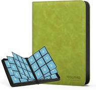 Trading Card Album for up to 540, 9 Side Scrapbook Zip Binder for Trading Cards, MTG Cards Book for 