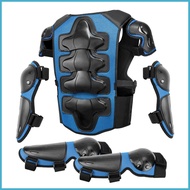 Dirt Bike Gear For Kids 8-14 Dirt Bike Accessories 5 Pieces Kids Motocross Gear Youth Chest Protecto