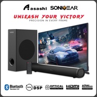 SonicGear StudioBar 600HD Bluetooth 5.0 TV Sound Bar Speaker | HDMI ARC | 120 Watts