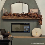 Brown Magnolia Leaf Garland, Artificial Magnolia Leaf Garland Realistic, Autumn Rustic Fall Leaf for