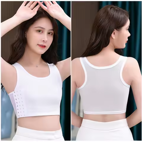 Comfortable Sporty Earthquake Resistant Kids Youth Tank Top Style Underwear Seamless Breathable gGth