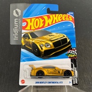 Hot Wheels 2018 Bentley Continental GT3 Gold Original Hotwheels Gold