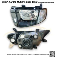 MITSUBISHI TRITON LITE 2008 4X2 HEAD LAMP (2DOOR) 100% NEW