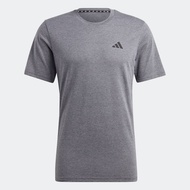 adidas Gym & Training เสื้อยืดเทรนนิง Train Essentials Feelready ผู้ชาย สีเทา IC7444