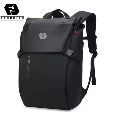 FENRUIEN 2022 New Waterproof Business Backpack For Men USB Charging Short Trips 15.6-inch Laptop Bag
