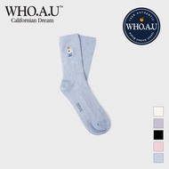 [WHO.A.U] Steve Embroidery Socks | WHAYF1111A