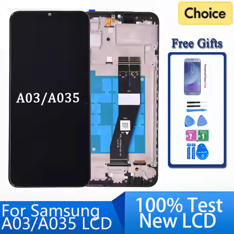 6.5" LCD For Samsung A03 A035 LCD Display with Touch Screen Digitizer SM-A035F/DS A035M A035F Displa