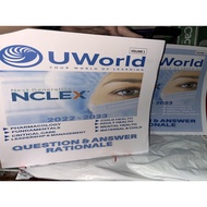 UWORLD Q&A RATIONALE NCLEX RN 2023-2022/2019 or 2022-2021