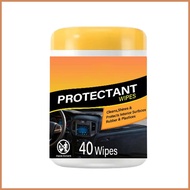 Car Interior Wipes Automotive Cleaning Detailing Polishing Supplies Leather Cleaner Wipes for Car In