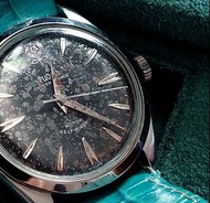 TUDOR  Oyster  Prince  7965 薔薇大花，  自動上鏈，黑色氧化靚錶面，34MM  淨錶