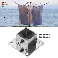 [chulisia] 5x Square Post Flange Post Anchors Post Brackets Multipurpose Deck Mount Support Anti Rus