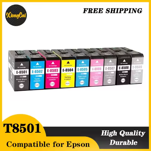 T8501 Pigment Ink Cartridge P800 Ink Cartridge Compatible for Epson SureColor SC- P800 Printers T850