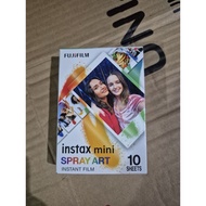 Fuji instax mini spray art 10 Sheets