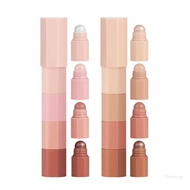 Crazy 2Pcs Eyeshadow Pencil 4 in 1 Matte Fine Glitter Eyeshadow Stick Highly Pigmented