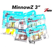 ZMAN MINNOW Z 3" soft lure soft plastic sp original haruan killer siakap killer fishing lure