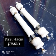 Handle pintu MARMER 45cm JUMBO / Gagang pintu rumah Batu Marmer Bunga