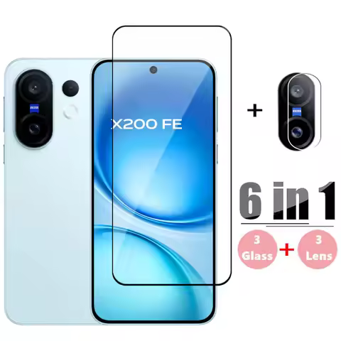 Full Cover Glass For Vivo X200 FE Tempered Glass Vivo X200 FE Screen Protector HD Protective Phone L