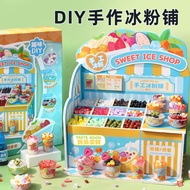 toys for kids girl mainan masak masak mainan mainan budak perempuan Mr.Toy DIY Mini Hand-Made Ice Po