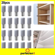 [Perfeclan1] 20Pcs Shelf Pins Cabinet Shelf Bracket Shelf Support for Cupboard Kitchen Closet
